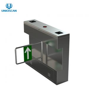 China SUS 304 Stainless Steel Swing Barrier Gate With Fault Self Checking supplier