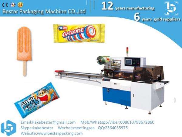 Popsicle Packaging machine,ice cream bar Packing Machine,Ice lolly packing