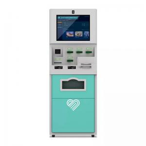 China Red White 8ms 64GB ROM Atm Automatic Teller Machine For Hotel supplier