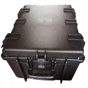 China Heavy Duty Lockable Plastic Tool Box , Pre Cut Foam Insert Large Plastic Tool Box supplier