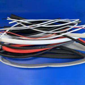China Soft Flexible Silicone Heat Shrink Tubing Waterproof Flame Resistant supplier