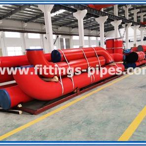 ODM High Pressure Piping , power plant pipeline dn400 A234 Wp22 Wp91 Wp92