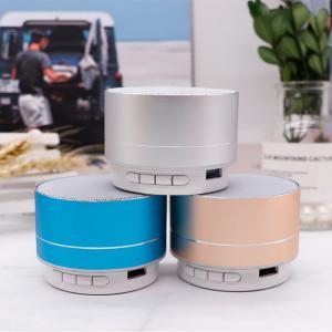 OEM Bluetooth Speaker Portable , LED Display Speaker 350mAh 3 Hours Playing Time