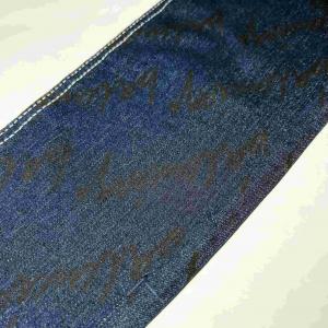 Stretchable Printed Denim Fabric 10oz For Jeans Skirt