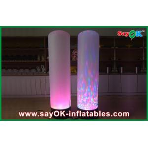 China Lighting Column Inflatable Lighting Decoration With LED Lighting supplier