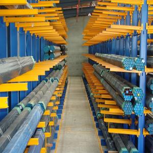China Q355 Steel Cantilever Warehouse Racking Heavy Duty Wall Mounted supplier