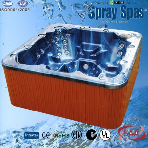 China All seats balboa control acrylic shell square massage outdoor hydrotherapy spa wholesale