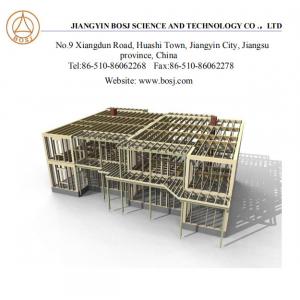China Light Gauge Steel Framing Machine with Prefabricated Steel Frame House supplier