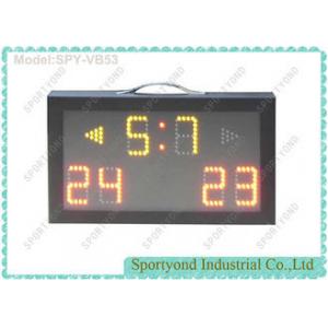 Indoor College Electronic Volleyball Scoreboard Portable , Aluminum Housing