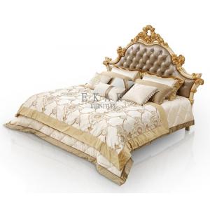 Bed neo classical bedroom sets antique Bedroom furniture Kingbed Solid wood Bed FB-138