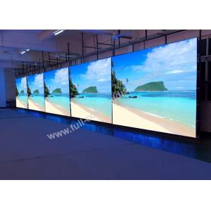 China P3.91 / P4.81 / P5.68 / P6.25 indoor / outdoor full color led display 500x1000 cabinet supplier
