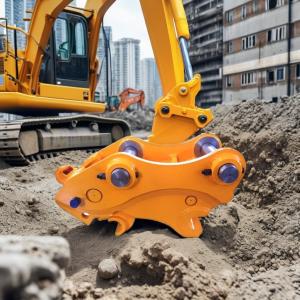 China Excavadora de 1 a 45 toneladas acoplador hidráulico de enganche rápido para máquinas de construcción de liberación rápida supplier
