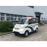 China White 48 Voltage Electric Powered Golf Carts , Four Wheel Electric Car With Doors on sale