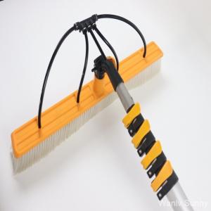 China Upgrade Your Solar Panels with Eco-Friendly Carbon Fiber Rod PV Panel Cleaning Brush supplier