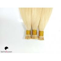 China Virgin Remy Human Hair Pre - Bonding Color 613 I Tip Hair Extension on sale
