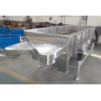 China Stainless Steel or Carbon Steel Linear Vibrating Screen for Large Capacity Sieving on sale