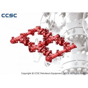 CCSC Flowback Choke Manifold , Choke Valve Wellhead Low Torque Operation