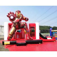 China OEM Iron Man Ultimate Combo Inflatable Bounce House 5Lx4Wx3.5H Meter on sale