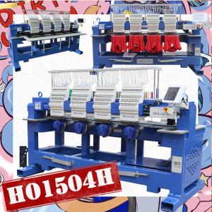 HOLiAUMA 4 heads embroidery machine best china cap t-shirt flat 3d logo embroidery machine for sale like swf/tajima/happ