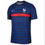 Blue Striped France Home National Team Football Jersey Uniform For World Cup