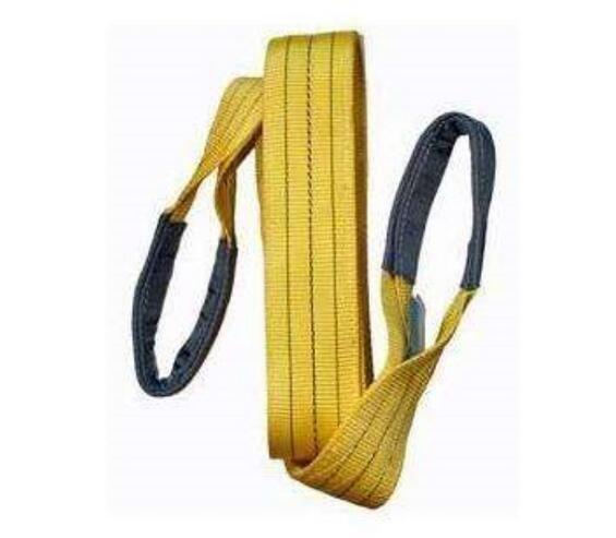 Industrial Polyester Flat Eye And Eye Sling WLL 11500 LBS Wear Resistance