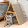 China Cat Scratching Board for Indoor Kittens, Space-Saving Furniture Protector for Sofa Walls, Light Wood wholesale
