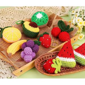 Beginner Crochet Kit - Hand-Crochet, Decorative Keychain, Crochet Kit for Beginners with Step-by-Step Instruction
