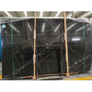 White Veins Bblack Marquina Marble Stone Slabs 30mm For Wall Cladding