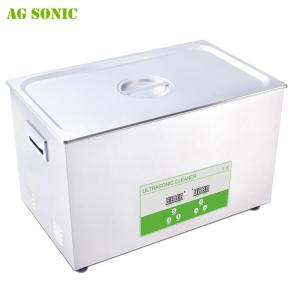 China 30L Heated Ultrasonic Jewelry Cleaner With Industrial PCB Board Control supplier