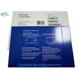 China Microsoft OEM Ms Windows 8.1 Professional , Microsoft 8.1 Operating System OEM Pack supplier