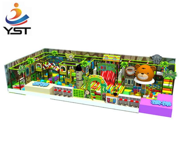 Children'S Indoor Soft Play Equipment , Anti Aging Inflatable Playground