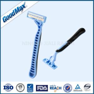 China Goodmax Triple Blade Razor For Male Female Body Face Underarm With ISO Certificate supplier
