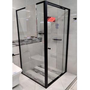 Aluminum Shower Pivot Door With Return Panel 1M Width 1.9M Height