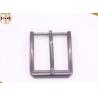 China Single Pin Gunmetal Metal Mens Square Belt Buckle Smooth Surface Sample Free wholesale