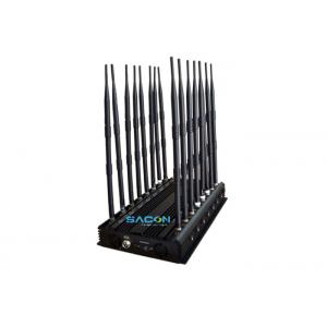 China 38w Power Indoor Cell Phone Signal Jammer For Cars Directly , Cell Signal Scrambler supplier