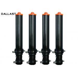 China Single Acting 4 / 5 Stage Lifting Tipper Truck Telescopic Hydraulic Cylinder wholesale