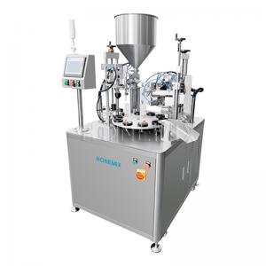 China Cosmetic Cream Tube Filling Machines Semi Automatic Sealing Machine supplier