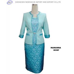 China ladies fashion clothes dress suits for church supplier