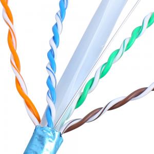 China Custom Indoor Belden Network LAN Cable 300Mhz Frequency supplier