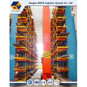 Corrosion Proof Cantilever Steel Rack , Cantilever Racking Systems