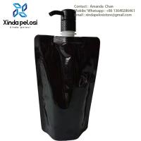 China Refillable Custom Design Print With Foam Pump Head Stand Up Pouch Bag For Liquid Soap Hand,Sanitizer Foam on sale