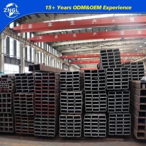 CE Certified Galvanized Square and Rectangular Tube for Construction House Decoration