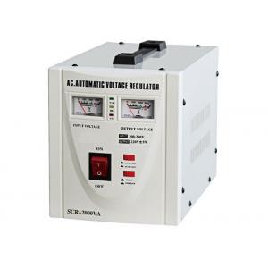 China AC Single Phase 2000VA Stabilizer , Automatic Voltage Stabilizer For Air Conditioner / Relay Type Stabilizer supplier