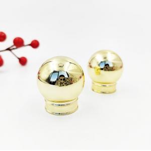 China Custom Luxury Clear Perfume Bottle Lids Zamak Cap Easy Open supplier