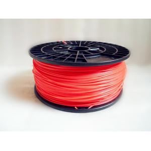 China 1.26kg /Piece 1.75mm 3D printer PLA filaments, Fluorescein RED 3d printing material supplier