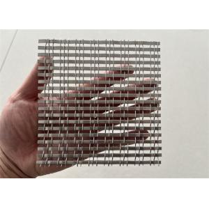 China Customized Decorative Metal Mesh Crimped Architectural Woven Metal Mesh supplier