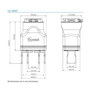 China 2FG7 パラレルグリッパー 11KGのペイロードで,ピックアンドプレイスマシンのためのコボットのロボットアームで使用 wholesale