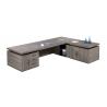 Dark Series Office Desk Furniture Executive Manager Room Set High Aesthetic