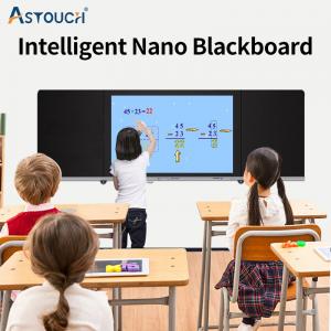 China Education Smart Interactive Blackboard Nano 86 Inch With Black Frame supplier