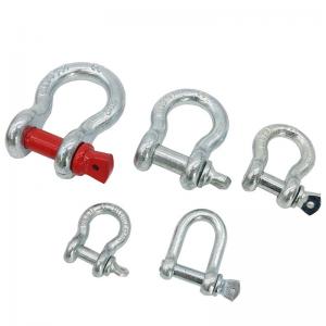 ZINC Finish DIN Standard Carbon Steel/Stainless Steel D-Ring Shackle for Market Needs